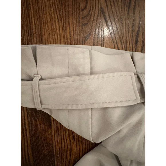 Women's Babaton Jermaine Beige Wide Leg Pants Size 4 - Picture 7 of 12